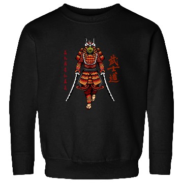 Discover Japanese samurai warrior dark red mask Sweatshirts