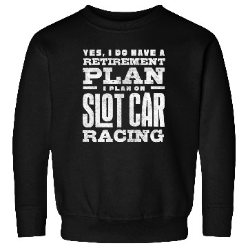 Discover Slot Car Racing, Petrol Head, Car Lover Sweatshirts