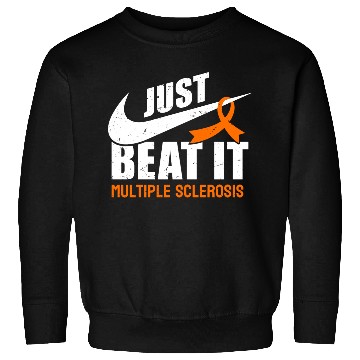 Discover Beat Multiple Sclerosis Awareness Orange Ribbon Sweatshirts