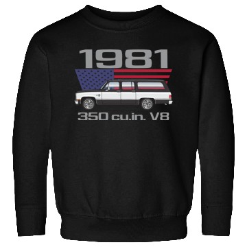 Discover 1981 Midnight Black Sweatshirts