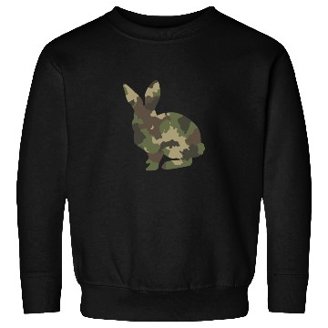 Discover Bunny Camouflage Sweatshirts