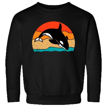 Discover King Orca, Ruler of the Seas Sweatshirts
