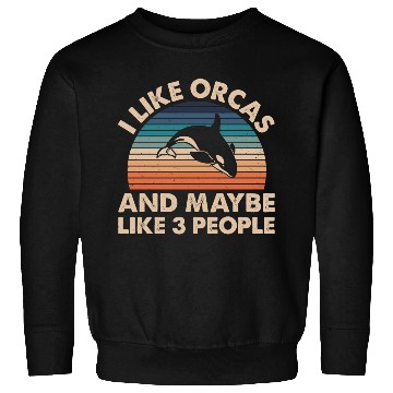 Discover King Orca, Ruler of the Seas Sweatshirts