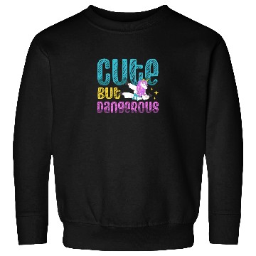 Discover Cute But Dangerous Karate Coach Unicorn Lover Sweatshirts