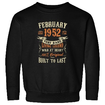 Discover February 1952 Birthday Surprise Sweatshirts