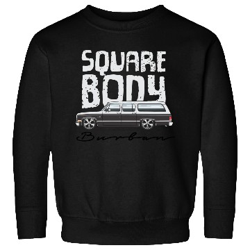 Discover square body Frost White Sweatshirts
