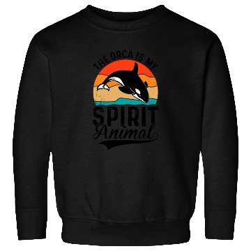 Discover The Orca My Spirit Animal Sweatshirts