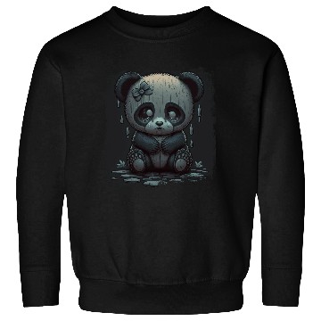 Discover cute sad panda Sweatshirts