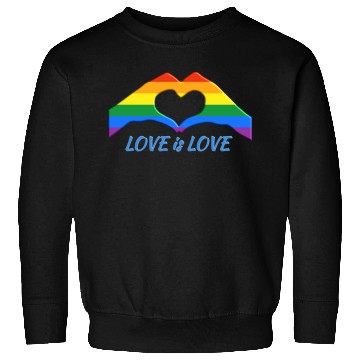 Discover Love is Love 2 Sweatshirts