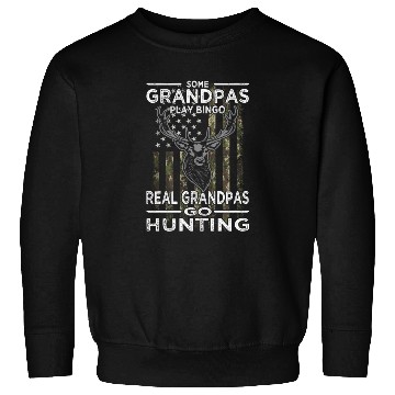 Discover Buck Deer Hunting American Camouflage Sweatshirts