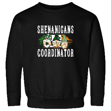 Discover Shenanigans Coordinator Funny St Patricks Day Sweatshirts