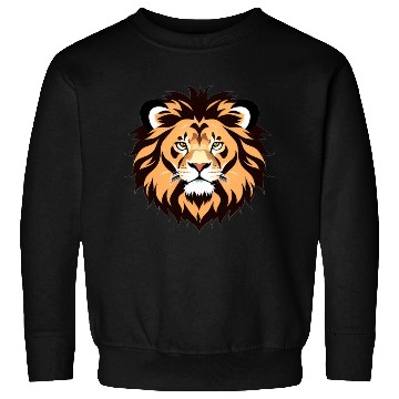 Discover Royal Cartoon Lion - King of the Jungle 11 Sweatshirts