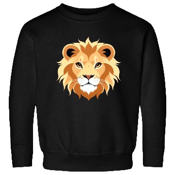 Discover Royal Cartoon Lion - King of the Jungle 1 Sweatshirts
