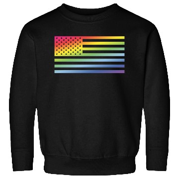 Discover Stars And Stripes / Rainbow Flag (America) Sweatshirts