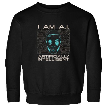 Discover Artificial Intelligence I Am A.I Computer Science Sweatshirts