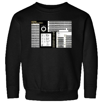 Discover Guitar Chords, Scales, Formulas, Fretboard Notes Sweatshirts