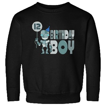 Discover Birthday Boy 12 Years Old Sweatshirts