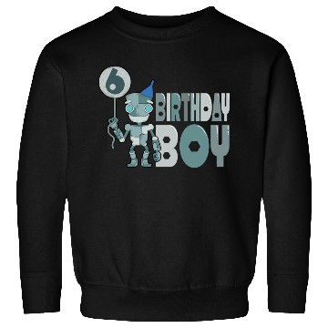Discover Birthday Boy 6 Years Old Sweatshirts