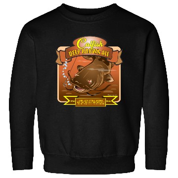 Discover Catfish Deep Brown Ale Sweatshirts