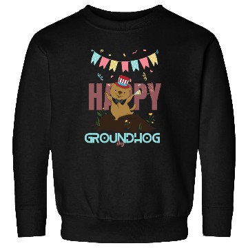 Discover Happy Groundhog Day Sweatshirts