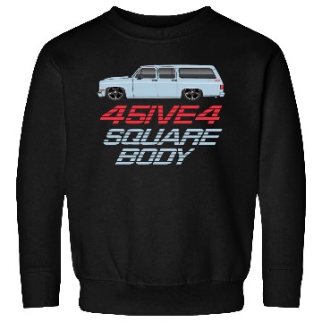 Discover square Light Blue Sweatshirts