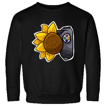 Discover Sunflower Game Controller (MyLittleGaming) Sweatshirts