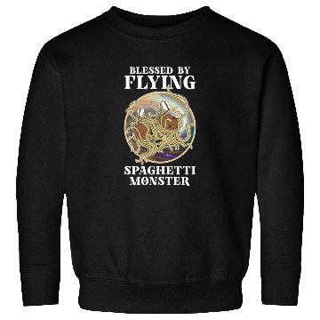 Discover Atheist Atheism Flying Spaghetti Pastafarianism Sweatshirts