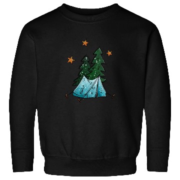 Discover Tent Camping Under the Stars Sweatshirts