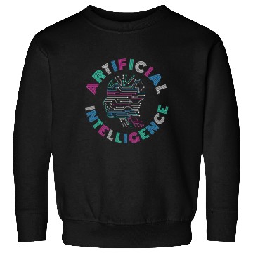 Discover Artificial Intelligence AI Gift Sweatshirts