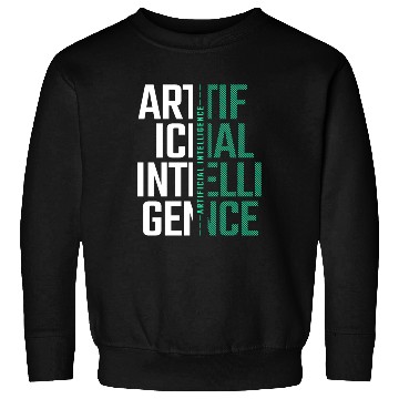 Discover AI Artificial Intelligence Futuristic Nerd Gift Sweatshirts