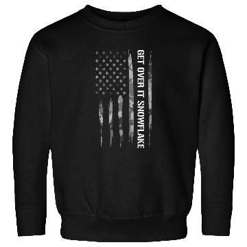 Discover Get Over It Snowflake Sweatshirts