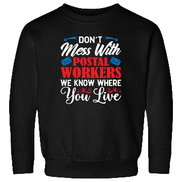 Discover Postal Worker, postal worker, mailman, postman Sweatshirts