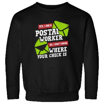 Discover Postal Worker, postal worker, mailman, postman Sweatshirts