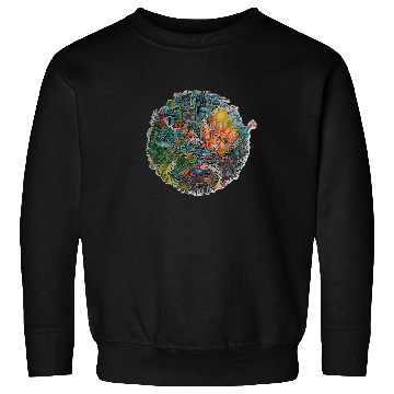 Discover Save Planet Protect the Earth Warning Design Sweatshirts