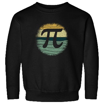 Discover Vintage Pi Math Holiday Mathematics Funny Pi Day Sweatshirts