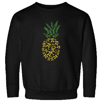 Discover Pineapple Pi Math Holiday Mathematics Funny Pi Sweatshirts