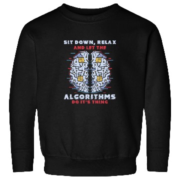 Discover Computer Algorithm Programmer Artificial Sweatshirts