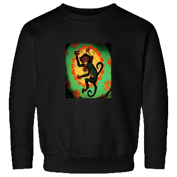 Discover Cute Spider Monkey Animal Lovers Spider Monkey Sweatshirts
