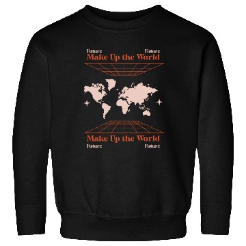 Discover Make Up the World Sweatshirts