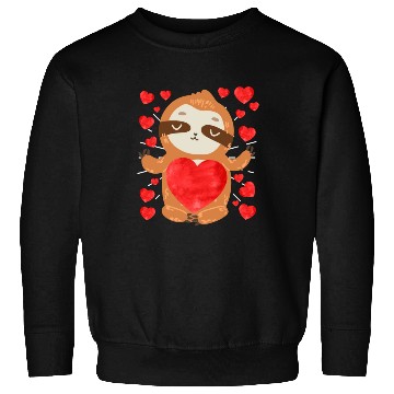 Discover Couple love you my sloth Valentine's Day Sweatshirts