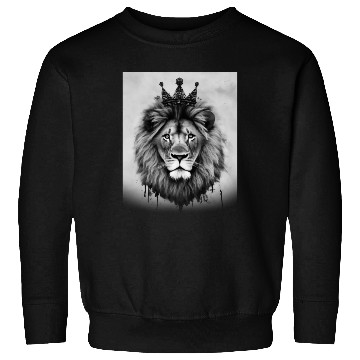 Discover Lion with a crown Sweatshirts