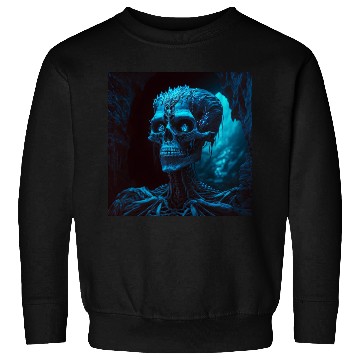 Discover Glamour shot of a skeletal dark witch Sweatshirts