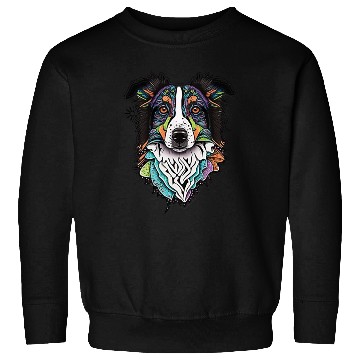 Discover Border Collie Fantasy Dog Sweatshirts