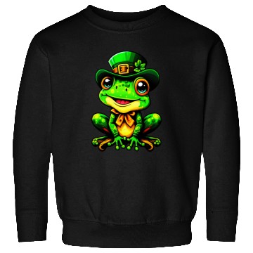 Discover The Magical St. Patrick's Day Frog Sweatshirts
