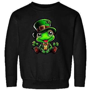 Discover Frog Spells On St. Patrick's Day Sweatshirts
