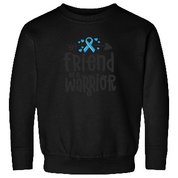 Discover Friend Of A Warrior Support Team Prostate Cancer Sweatshirts