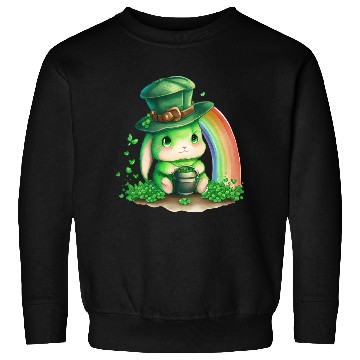 Discover St Patrick's Day Irish Funny Rabbit Saint Patrick Sweatshirts