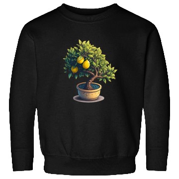 Discover Lemon Bonsai Tree Sweatshirts