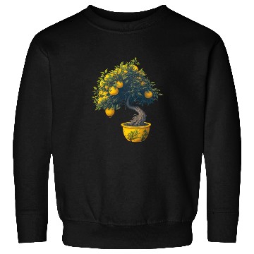 Discover Lemon Bonsai Tree Sweatshirts