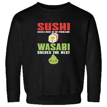 Discover Sushi And Wasabi Sweatshirts